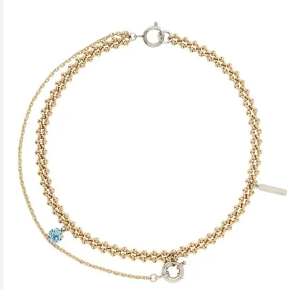 Silver and gold choker (new)